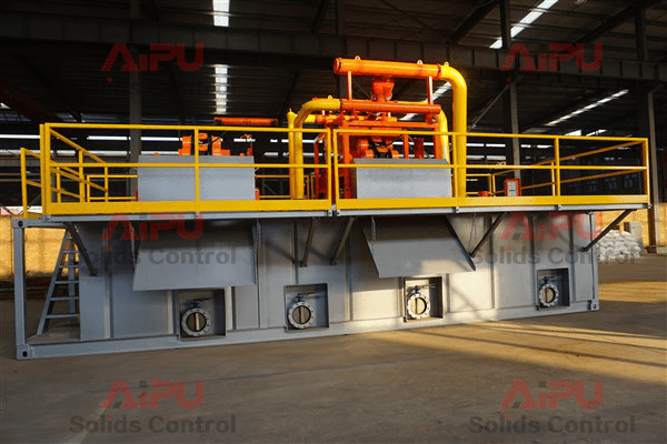 Mud recycling system for hdd